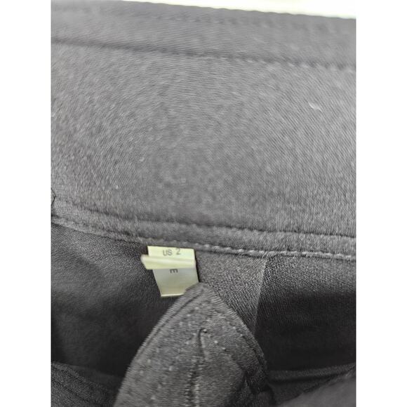 Elie Tahari Womens Sz 2 Wide Leg Dress Pants Solid Black - Picture 4 of 5